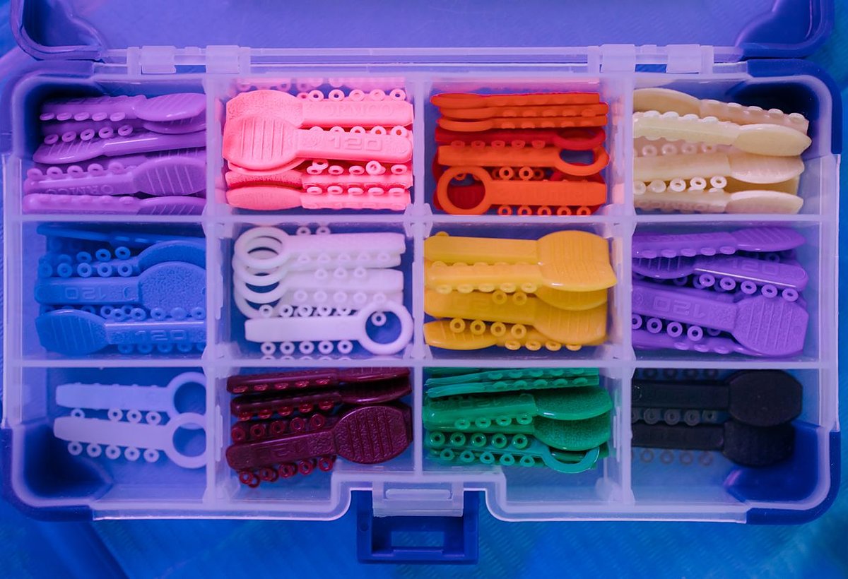 Colorful braces options